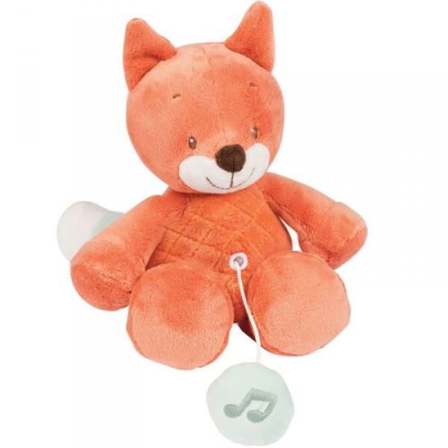 Mini peluche musicale oscar le renard - nattou