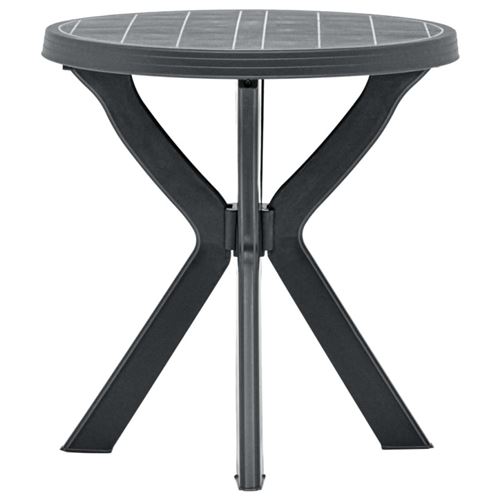 Vidaxl Table De Bistro - Anthracite - Image 3