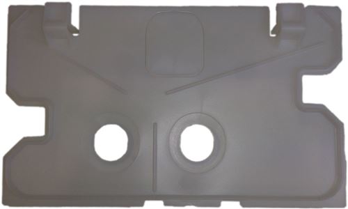Plaque de protection pour U100/UP172 GEBERIT, référence 241.343.00.1