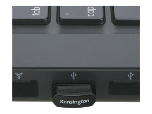 Kensington Pro Fit Mid-Size - Souris - pour droitiers - optique - sans fil - 2.4 GHz - récepteur sans fil USB - Vert émeraude