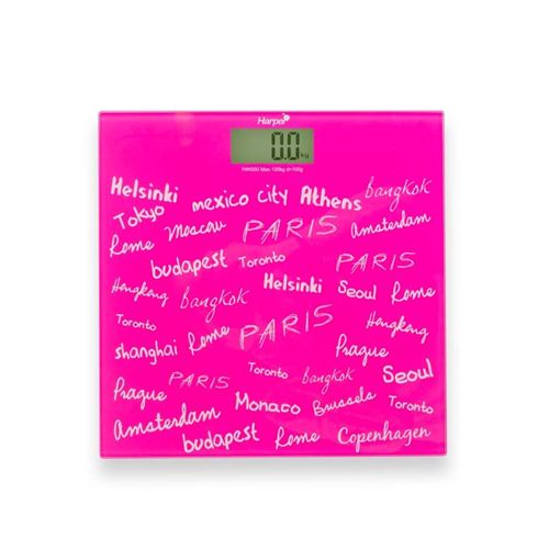 P&egrave;se personne extra slim mod&egrave;le signature hws50 pink harper