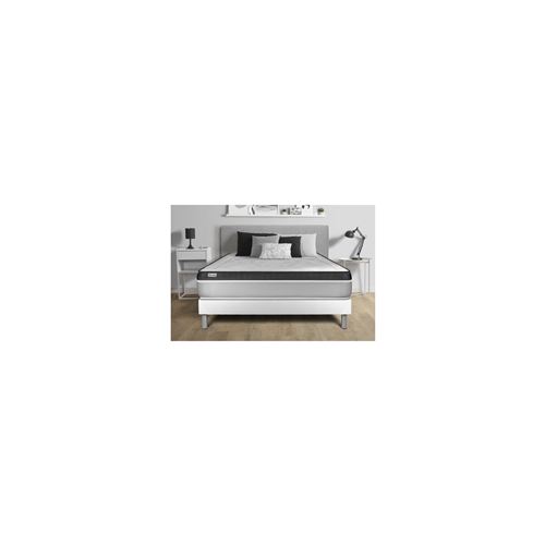 Matelas 200 x 200 cm Mousse polyurthane mmoire de forme VITAL ERGO - 26 cm - Ferme - Zones de confort : 7 zones de confort