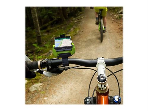 iOttie Active Edge - Bar mount - elektrisch limoen - voor Apple iPhone 6, 6 Plus; Samsung Galaxy Note 4, S5, S6