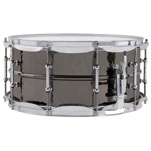 Ludwig LB417KT Black Beauty 14 x 6,5 pouces caisse claire Hammered