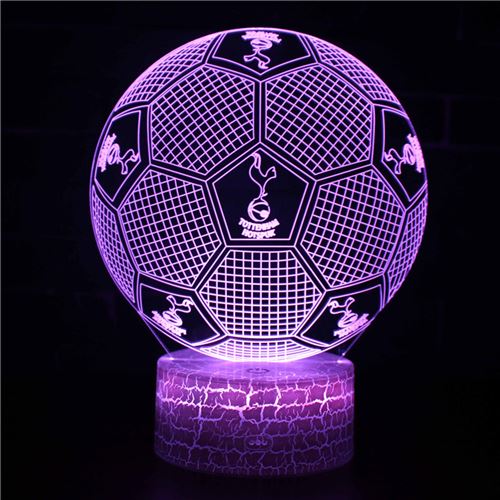 Lampe 3D Tactile Veilleuses Enfant 7 Couleurs avec Telecommande - Style #402