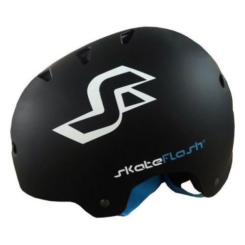 Casque pour Trottinette électrique Skateflash Ø 58-60 cm Noir (Taille unique)
