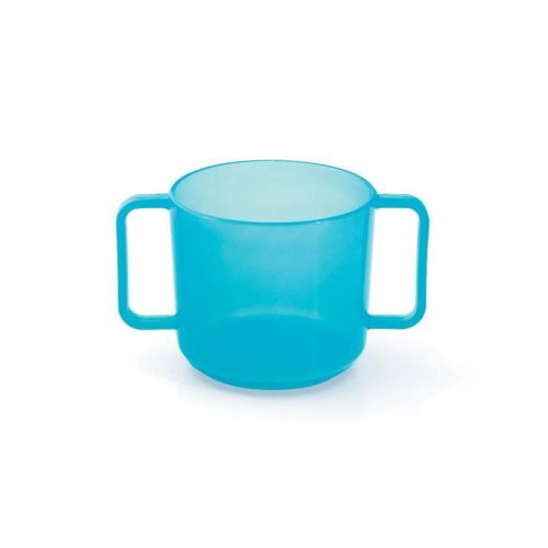 MILL'O BÉBÉ Tasse a anses micro-ondable Polypropylene lagon