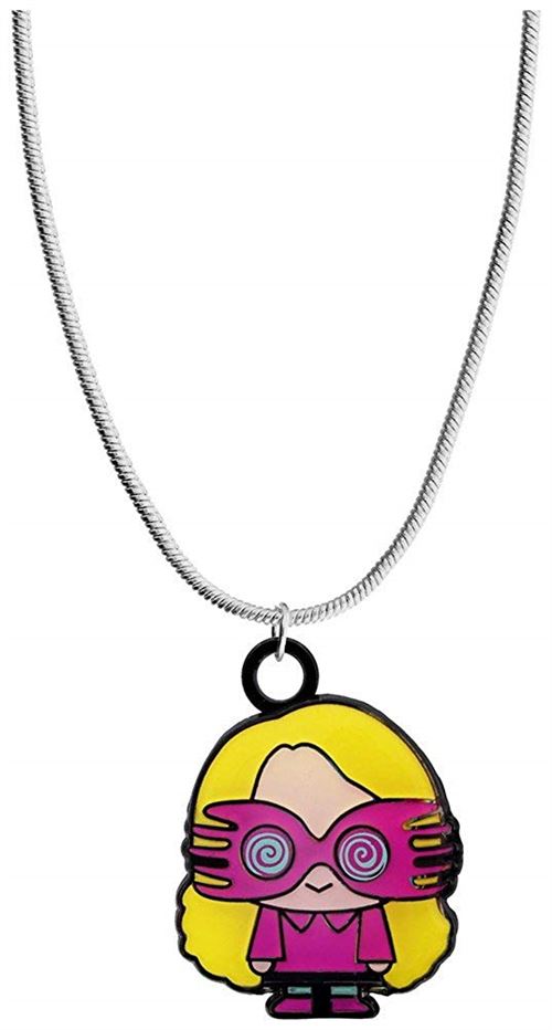 Harry Potter Cutie Collection Necklace & Charm Luna Lovegood (silver plated)