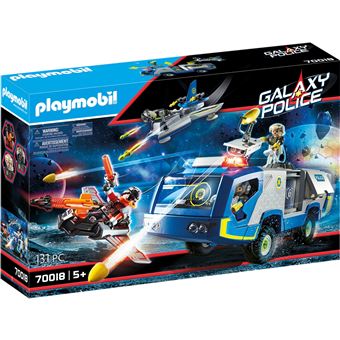 Playmobil Galaxy Police 70018 Véhicule des policiers de l'espace