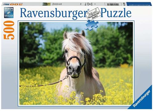 Ravensburger Erwachsenenpuzzle - 15038 - Chevaux - Puzzle 500 Pièces - Buse Adulte