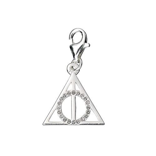 Officiellement autorisé Harry Potter Swarovski cristaux Reliques de la mort Clip sur Charm perle