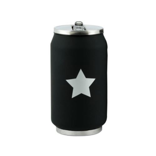 Yoko design canette isotherme double paroi 260ml star étoile argentée 1378 7819