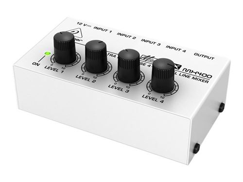 Behringer MICROMIX MX400 - mixeur analogique - 4 canaux