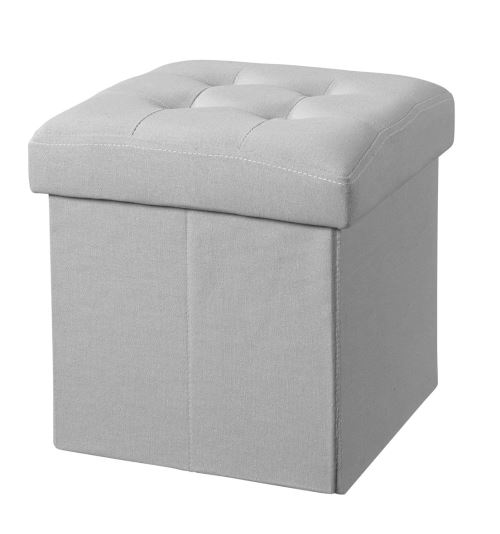 Kid's Concept boîte de rangement 27 litres gris