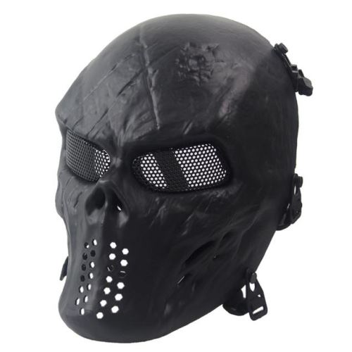 4€01 sur Airsoft Facial Crâne Squelette Cs Masque Tactique