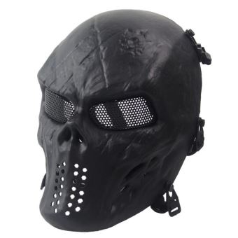 Airsoft Facial Crâne Squelette Cs Masque Tactique Militaire Halloween  Jspl016