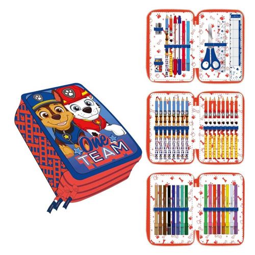 Cerdá La Patrulla Canina Chase Trousses, 19 cm, Rouge (rojo)