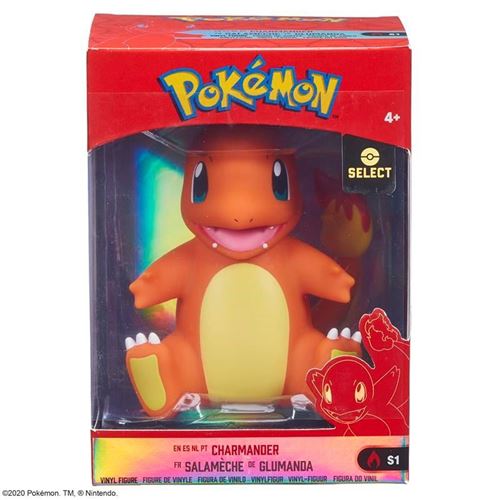 PoKéMoN Kanto série 1 - Figurine Vinyle - PKW2276 - Salamèche / Charmander - 10cm