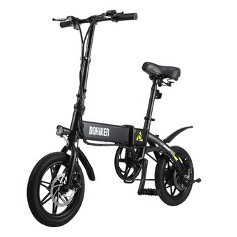 Velo Electrique Pliable Dohiker Yinyu14 Noir Pliant 14 250w Batterie Integree 7 5ah Velos Achat Prix Fnac