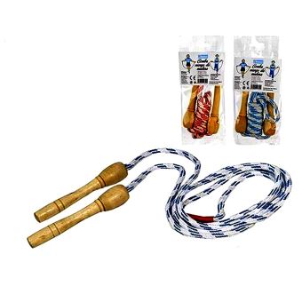 Corde a sauter en bois longueur 250 cm - Gymnastique ...