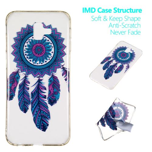 Coque en TPU gel attrape-rêves tribal pour votre Samsung Galaxy J6 Plus J610F/J6 Prime