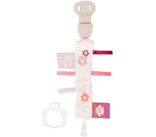 Attache sucette Nattou Adèle l'éléphante Collection ' Adèle et Valentine '