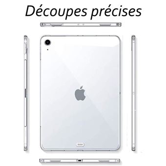 Coque pour iPad AIR 5 / iPad AIR 4 - Antichoc Protection TPU Souple  Transparent Phonillico® - Housse Tablette - Achat & prix