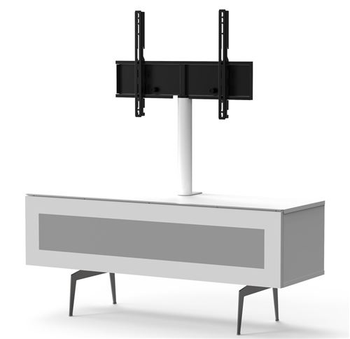 Meliconi Topline Samara 120 Blanc Meuble TV avec Support