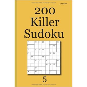 200 Killer Sudoku 5 (Anglais) Broché – 8 février 2014 - 1