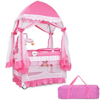 4 En 1 Lit Parapluie Pliant Bebe Giantex Lit De Voyage Avec Matelas Table A Langer Moustiquaire De Yourte Porte Couche Et Sac Rose Lit Pour Enfant Achat Prix Fnac 4 En 1 Lit Parapluie Pliant Bebe Giantex Lit De Voyage Avec Matelas Table A Langer Moustiquaire De Yourte Porte Couche Et Sac Rose Lit Pour Enfant Achat Prix Fnac