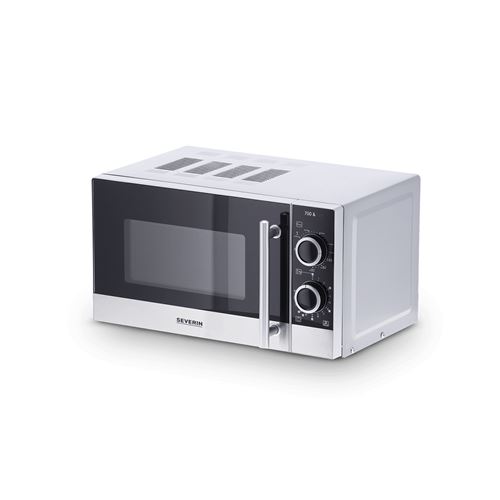 SEVERIN MW 7874 - Four micro-ondes grill - pose libre - 20 litres - 700 Watt - inox brossé