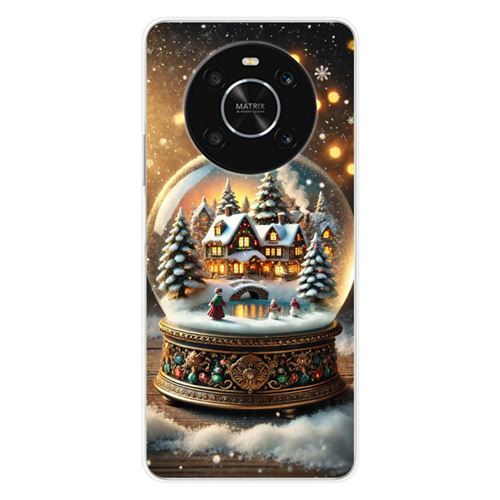 Coque en silicone imprimée compatible Huawei Honor X9 4G NO Globe Féérique