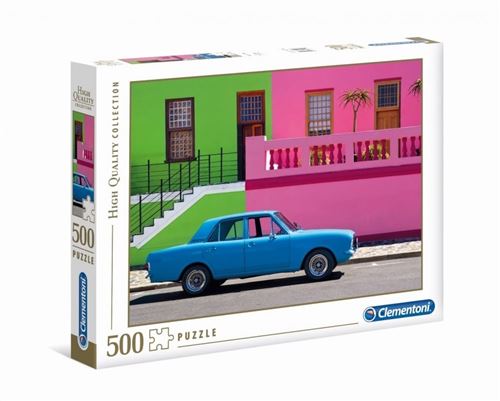 Clementoni Puzzle 500 Pcs La Voiture Bleue