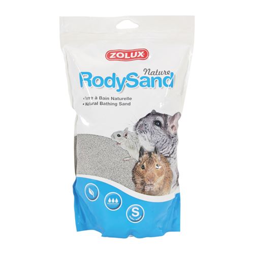 Comparer les prix de Zolux - Terre à bain pour chichillas Rody sand 2L