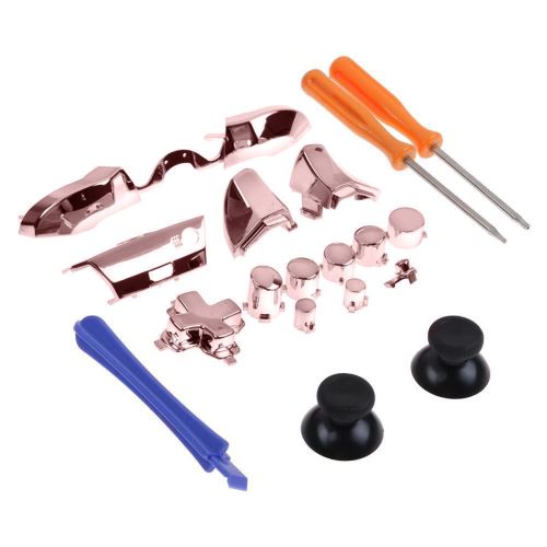 Accessoires de poignée Composants de remplacement pour Manette XBOX One Elite - Rose