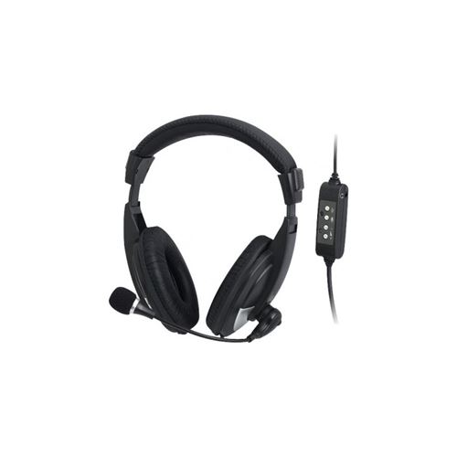 DACOMEX Casque-micro AH760-U stéréo USB