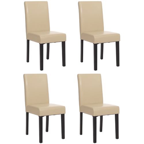 Mendler Chaises Littau - Lot De 4 - Crème - Image 2