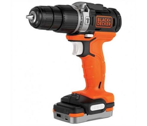 Perceuse à percussion Black&Decker BDCHD12S1 + batterie USB 12 V - Image 3