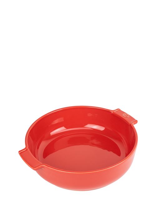 Peugeot - Plat four céramique rond rouge 27 cm - 10,6'