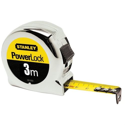 Mètre Micro Powerlock 3M X 19Mm Stanley - 1-33-522