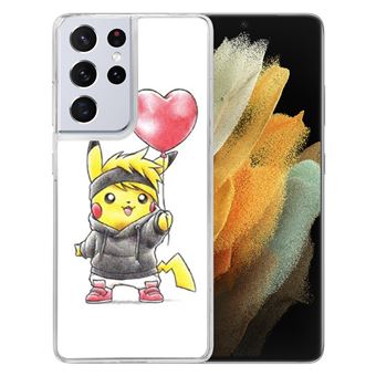 25 Sur Coque Pour Samsung Galaxy S21 Ultra Pokemon Bebe Pikachu Coque Et Etui Telephone Mobile Achat Prix Fnac