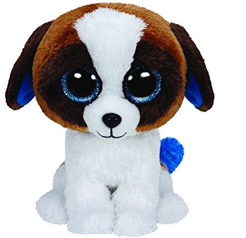 Ty Beanies Duke Brun Chien Blanc - Moyen