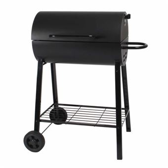 Somagic Barbecue A Charbon De Bois Dakota Acier Chrome Somagic Barbecue a charbon de bois Dakota Acier chromé