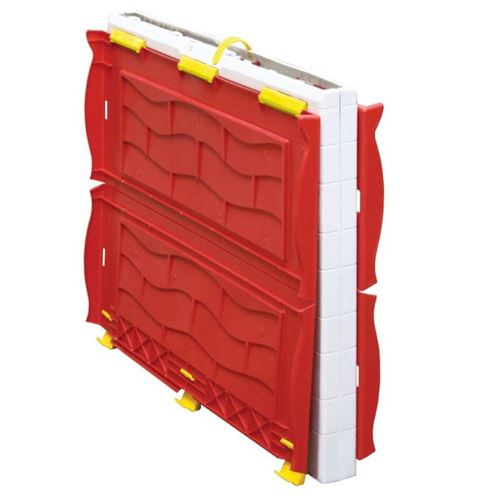 vidaXL Aire de jeu pliable avec porte et fenêtres fonctionnelles 92577 - Maisons de jardin - Achat & prix