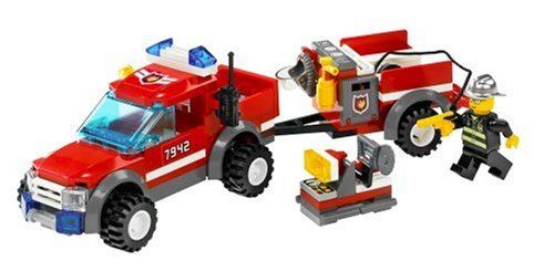Sauvetage En Cas D'Incendie Hors Route Lego City (7942)