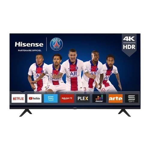 Hisense 65AE7000F - 65 diagonale klasse (64.5 zichtbaar) led-achtergrondverlichting lcd-tv - Smart TV - VIDAA - 4K UHD (2160p) 3840 x 2160 - HDR - direct brandende led - zwart