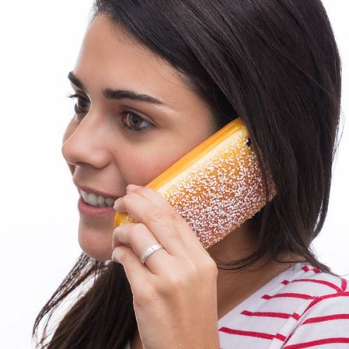 Coque de protection pour iPhone imitation viennoiserie - Smartphone apple