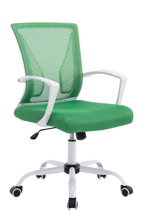 Fauteuil de bureau Tracy , Blanc/Vert