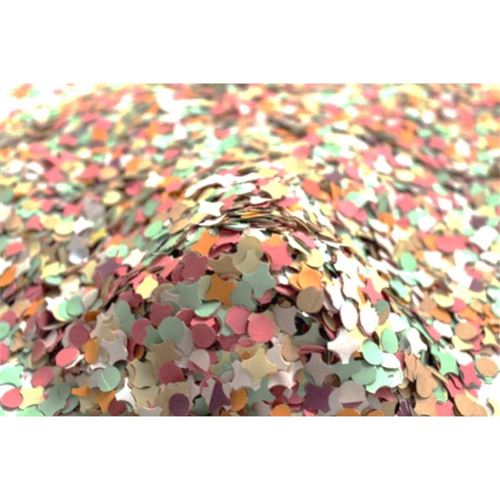 confettis 1 kg multicolore - 22320