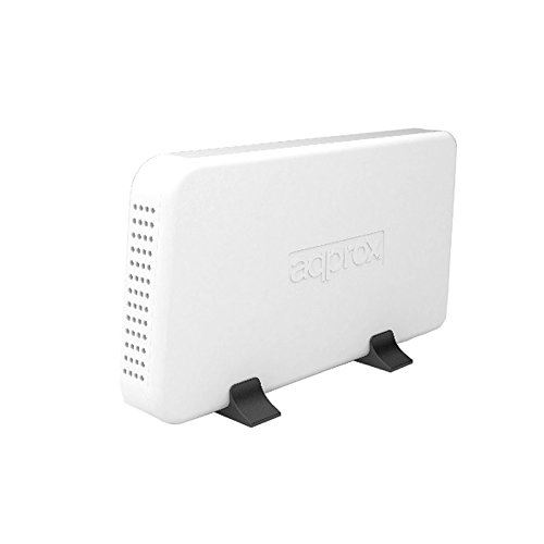 approx appHDD07W Enclosure 3.5 USB 2.0 Sata Blanc